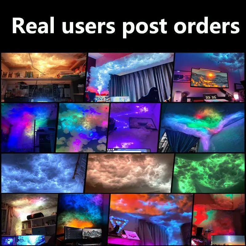 LED Thunder Cloud Light